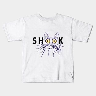 Shook cat Kids T-Shirt